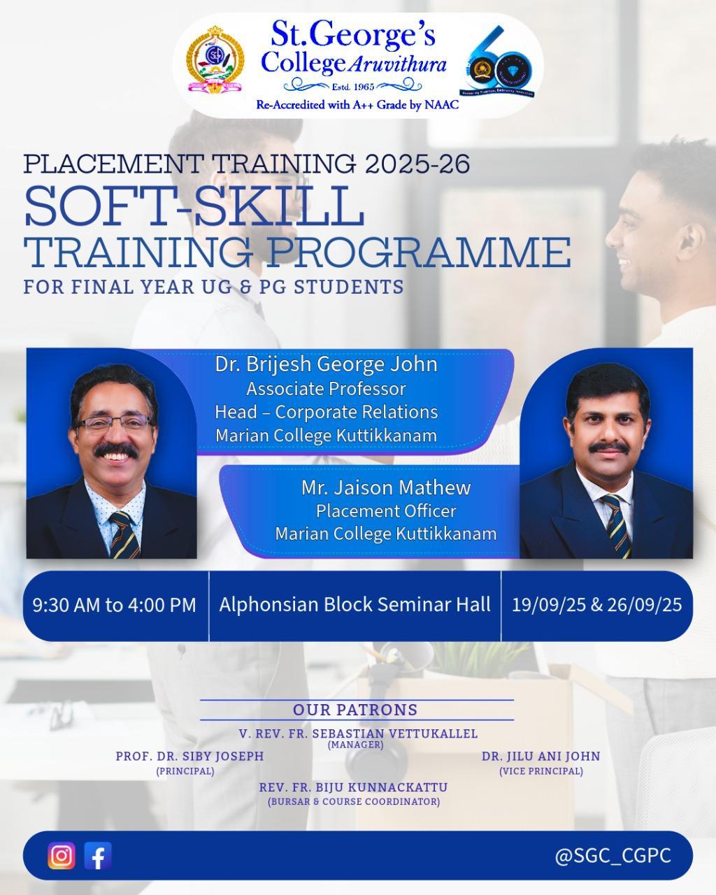 Placement Training 2025-26